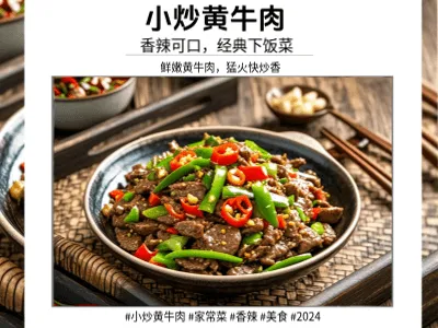 想做出超好吃的小炒黄牛肉吗？